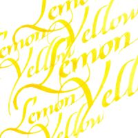 Winsor & Newton Artists Calligraphy Ink 30ml Lemon Yellow