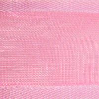 25mm Organza Ribbon 25 Metre Roll - Bright Pink