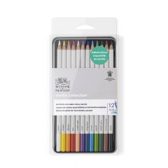 Winsor & Newton Studio Collection Watercolour Pencil Tin Set of 12