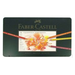 Faber Castell Polychromos Finest Artist Pencil Tin Set of 36