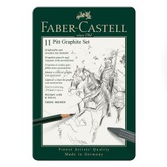 Faber Castell Pitt Graphite Tin Set of 11