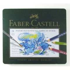 Faber Castell Artist Albrecht Durer Watercolour Pencil Tin Set of 24