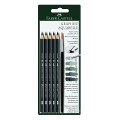 Faber Castell Graphite Aquarelle Pencils and Brush Set
