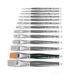 Da Vinci Nova Series 122 Flat Brushes Size 20 (23mm)