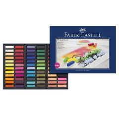 Faber Castell Artists Soft Pastels. Box Set of 72 Assorted Colours