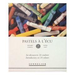 Sennelier Artist Full Size Stick Assorted Selection Pastels Set of 24