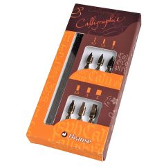 Brause Calligraphy Dip Pen Box Set With 6 Nibs