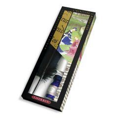 Herbin Medieval Dip Quill Pen Writing Artists Gift Set (28210T)