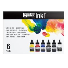 Liquitex Professional Acrylic Ink Essentials 6 Set