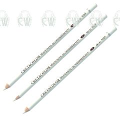 3 X Cretacolor Artists White Oil Pastel Pencils