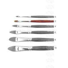 Pro Arte Acrylix Series 205 Artist Brush Filbert Size 2