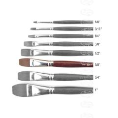Pro Arte Acrylix Series 204 Artist Brush One Stroke Flat Size 5/8"