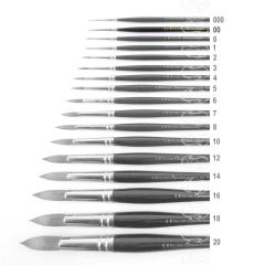 Pro Arte Connoisseur Round Brush Series 100 Size 00