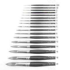 Pro Arte Connoisseur Round Brush Series 100 Size 1