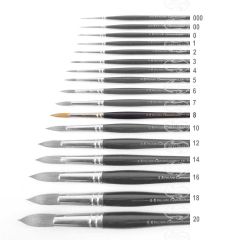 Pro Arte Connoisseur Round Brush Series 100 Size 8