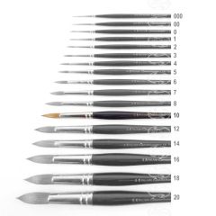 Pro Arte Connoisseur Round Brush Series 100 Size 10