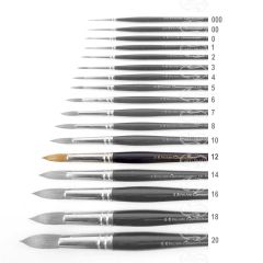 Pro Arte Connoisseur Round Brush Series 100 Size 12