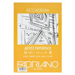 Fabriano Accademia 200 Sheets 120gsm A4 Artist White Paper Pack