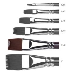 Winsor & Newton Galeria Brush Short Handle Flat Size 19mm