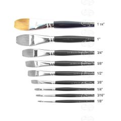Pro Arte Connoisseur One Stroke Flat Brush Series 99 Size 1 1/4"