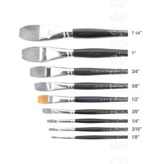 Pro Arte Connoisseur One Stroke Flat Brush Series 99 Size 1/2"