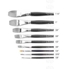 Pro Arte Connoisseur One Stroke Flat Brush Series 99 Size 1/4"