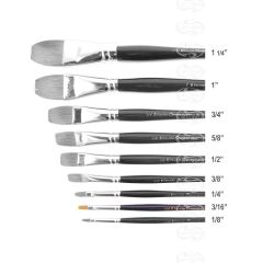 Pro Arte Connoisseur One Stroke Flat Brush Series 99 Size 3/16"