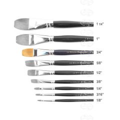 Pro Arte Connoisseur One Stroke Flat Brush Series 99 Size 3/4"