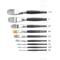 Pro Arte Connoisseur One Stroke Flat Brush Series 99 Size 5/8"