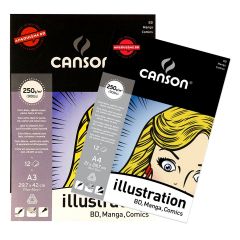 Canson Illustration Pads 250gsm