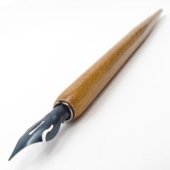 Wooden Dip Pen Holder With Brause No.361 Steno Nib