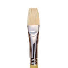 Pro Arte Fine Quality Hog Brush (Series B) Long Flat Brush