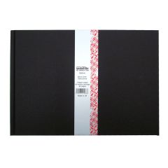 Seawhite Landscape Black Cloth Covered Hardback Sketchbook
