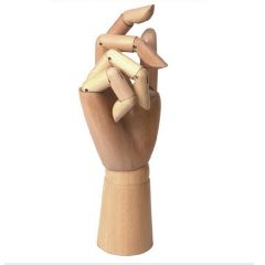 Wooden Manikin Right Hand