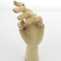 Wooden Hand Manikin Small Left Hand