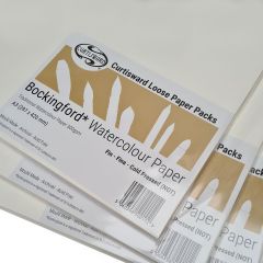 Bockingford Artists Cold Pressed (NOT Surface) WaterColour Paper. Curtisward A3 Pack 100 Sheets