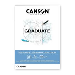 Canson Graduate A4 Artists Tracing Paper Pad. 40 Sheets 70gsm