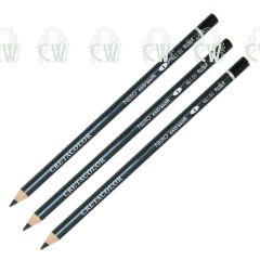Cretacolor Artists Nero Black Oil Pastel Pencils Set of 3