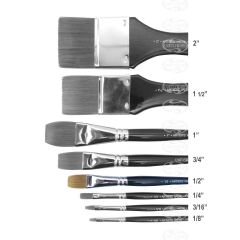 Curtisward Artist Value Profile Flat Brush Size 1/2" (13mm)