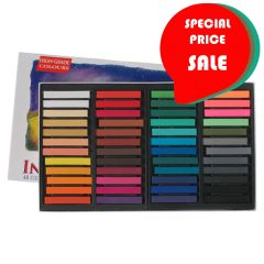 Inscribe Soft Pastels Box Set of 48 Assorted Colours Full Size