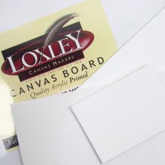 Loxley Triple Pack Artists Canvas Boards 3 x A4 (297mm x 210mm)