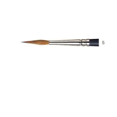 Winsor & Newton Artists Watercolour Sable Brush POINTED Round Size 5