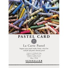 Sennelier Soft Pastel Card Pad 24x32cm - 6 Shades - 12 Sheets