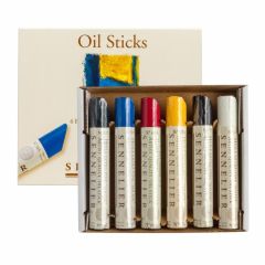 Sennelier Artists Oil Stick Box Set of 6 x 38ml