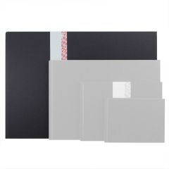 A3 Landscape Seawhite Black Cloth Hardback Sketchbook