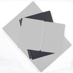 Seawhite BLACK PAPER Spiral Bound Sketch Book 50 Sheets A4 (210mmx297mm)