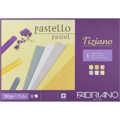 A4 Fabriano Tiziano Pastel Paper Pad SOFT