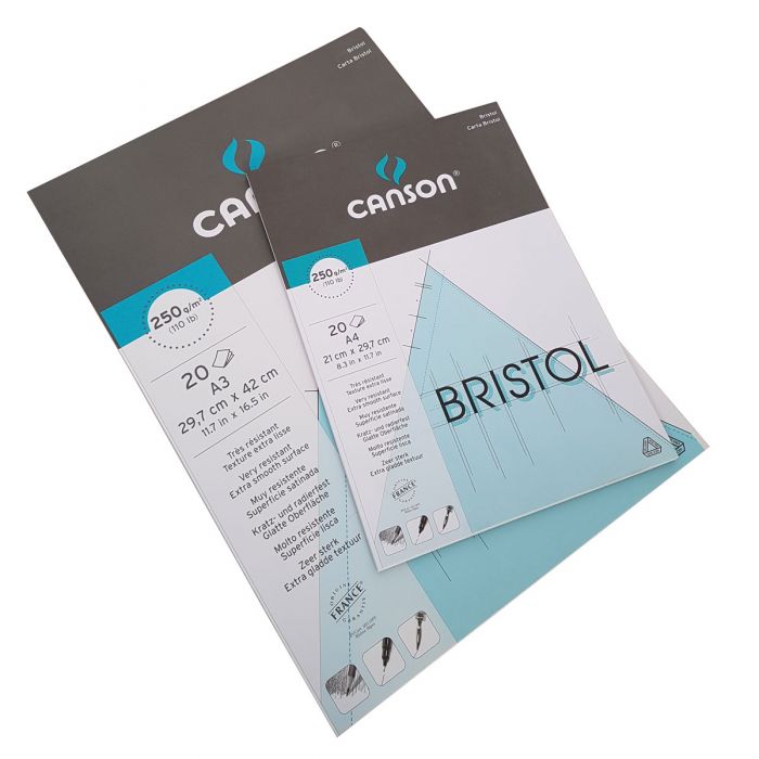Canson Bristol Graphic Pad Paper 250gsm A4 