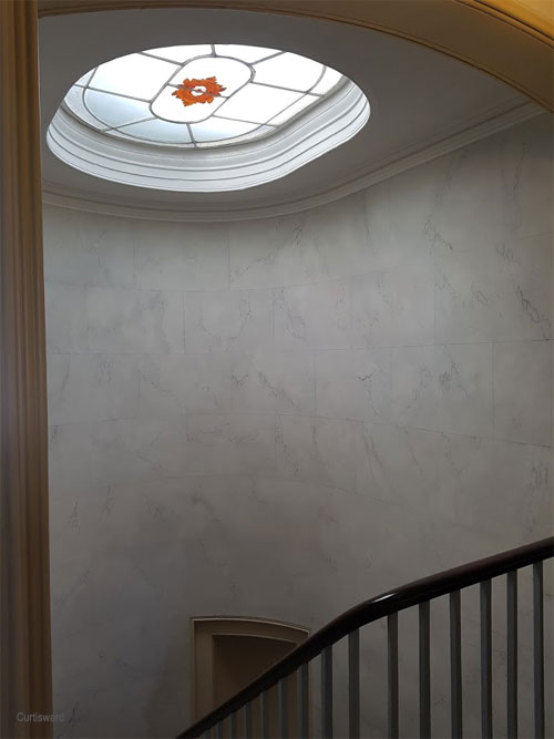 The restored Skylight at Sandycombe Lodge
