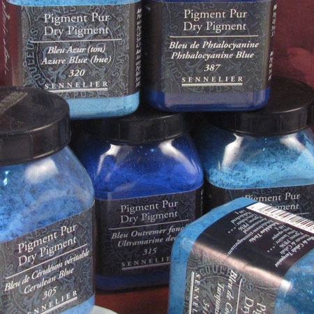 Sennelier guide to Blue Pigments